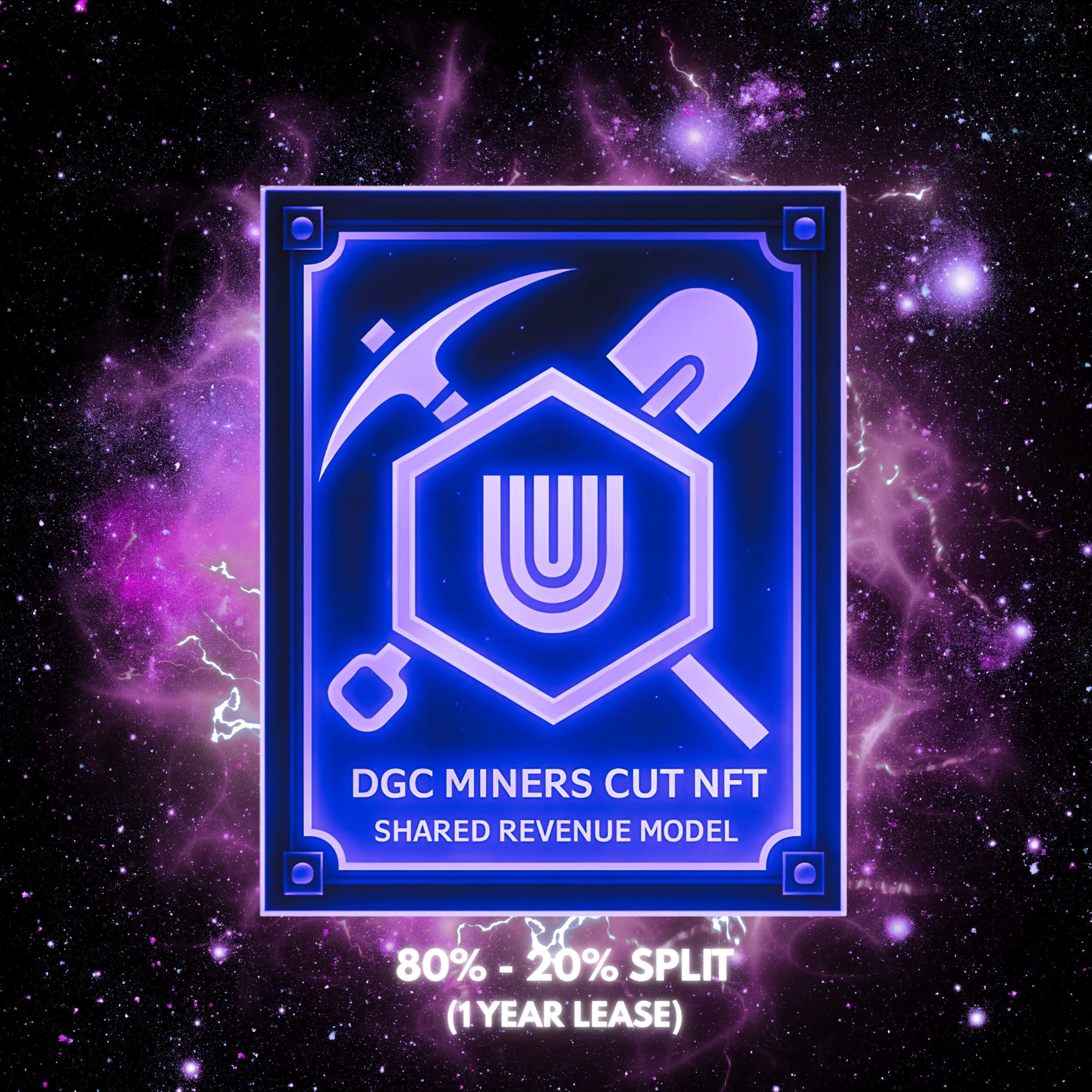 DGC Miner’s Cut NFT – (80-20 Split-1 year license) - Free