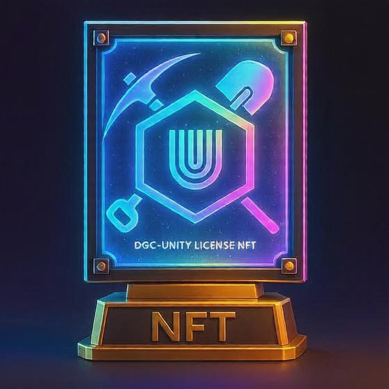 DGC-Unity Licensed NFT – Full Control. Full Profits. Forever.
